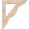 Ekena Millwork Funston Slat Smooth Bracket w/ Offset Brace, Douglas Fir, 7 1/2"W x 38"D x 44"H BKT0806X38X44FST06SDF - alternate 4